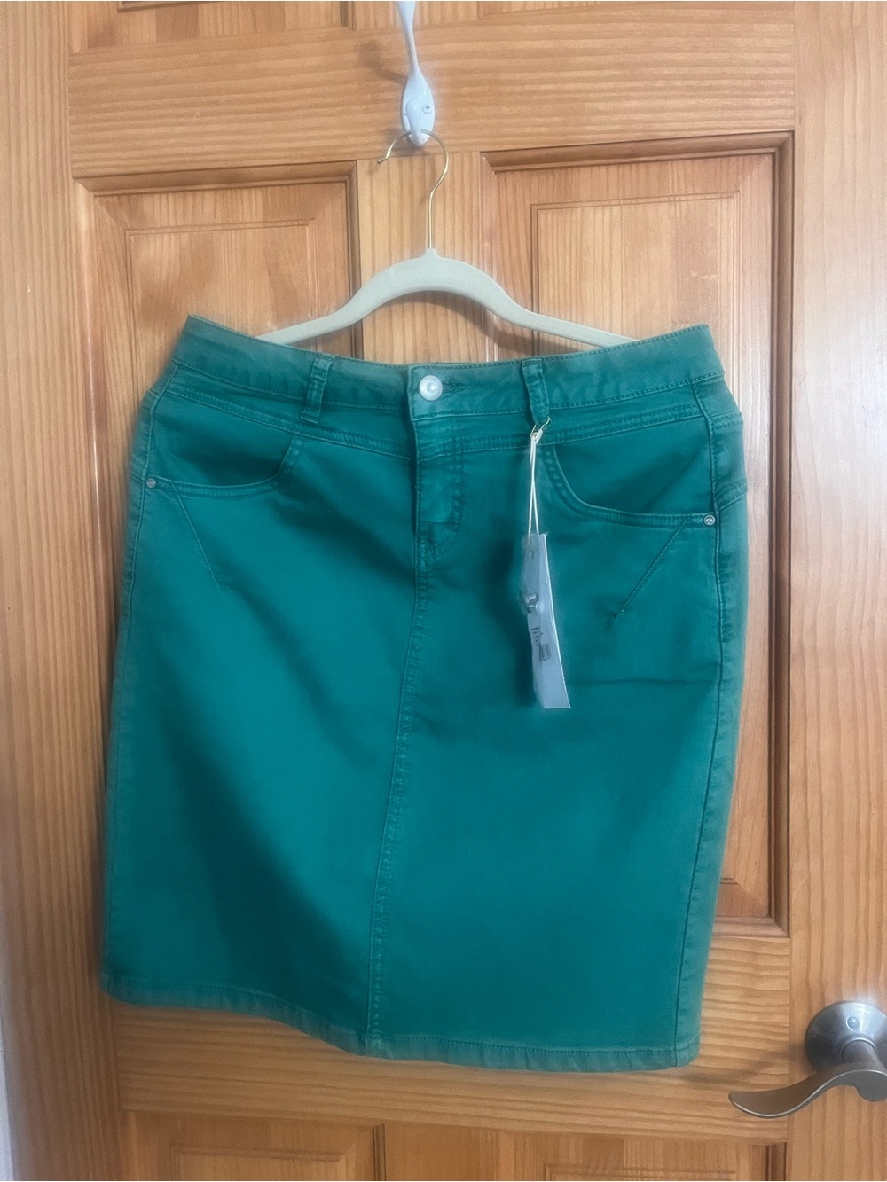 Classic Green Women's Pencil Skirt